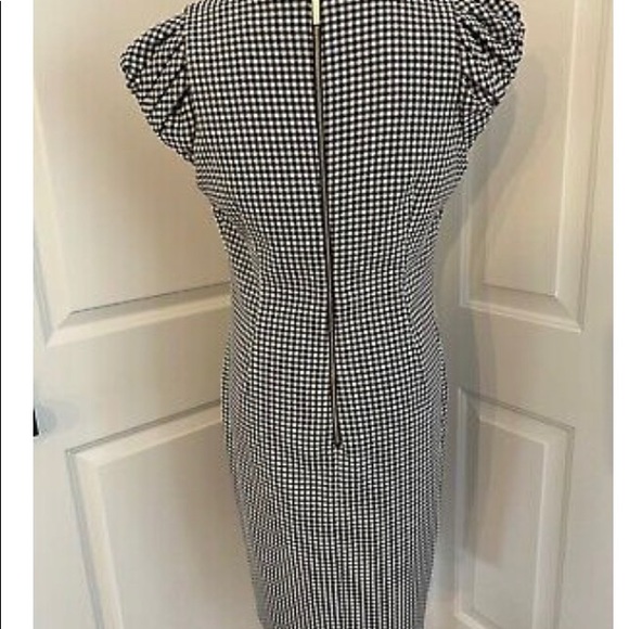 Calvin Klein Black White Gingham Check - Picture 2 of 5